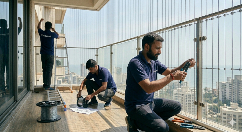 Hingu Net Products Mumbai Installation